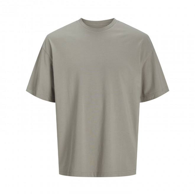 TEE-SHIRT MIXTE OVERSIZE PERSONNALISE 'JACKTO' 180G/M2 - gris