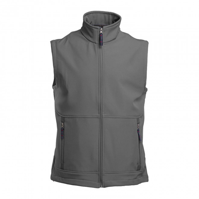 SOFTSHELL HOMME PERSONNALISEE 3 COUCHES 'FASTNEST' - gris