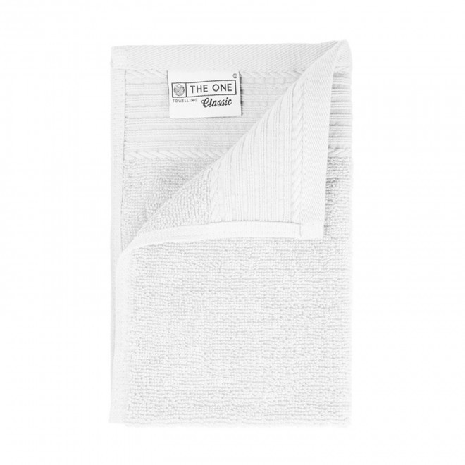 SERVIETTE PUBLICITAIRE COTON 'PUREL 30X50' - blanc