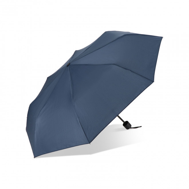 PARAPLUIE PLIANT PERSONNALISABLE 'BOURGOU' - bleu foncé