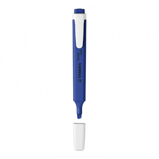 SURLIGNEUR STABILO® PERSONNALISABLE 'SWING COOL'  - bleu outremer