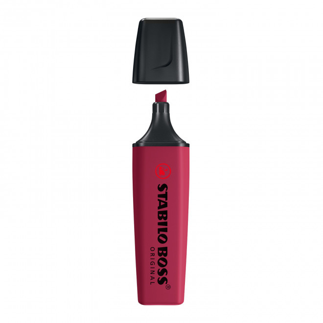 SURLIGNEUR PERSONNALISÉ STABILO® 'BOSS ORIGINAL' - bordeaux