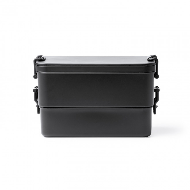 LUNCH BOX PERSONNALISABLE EN PP 2.3L 'KERLE MAX' - noir