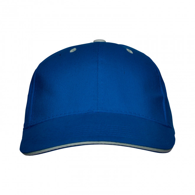 CASQUETTE PERSONNALISABLE SANDWICH ADULTE 'EDGE' - bleu royal