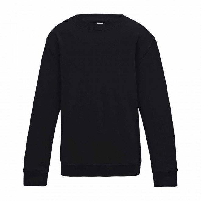 SWEAT-SHIRT PERSONNALISABLE 'HOLA KIDS' - noir profond