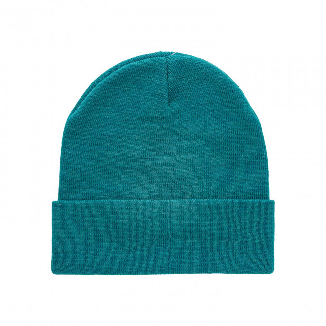 BONNET PERSONNALISÉ LAINE POLYLANA® 'BONETTE' - bleu canard