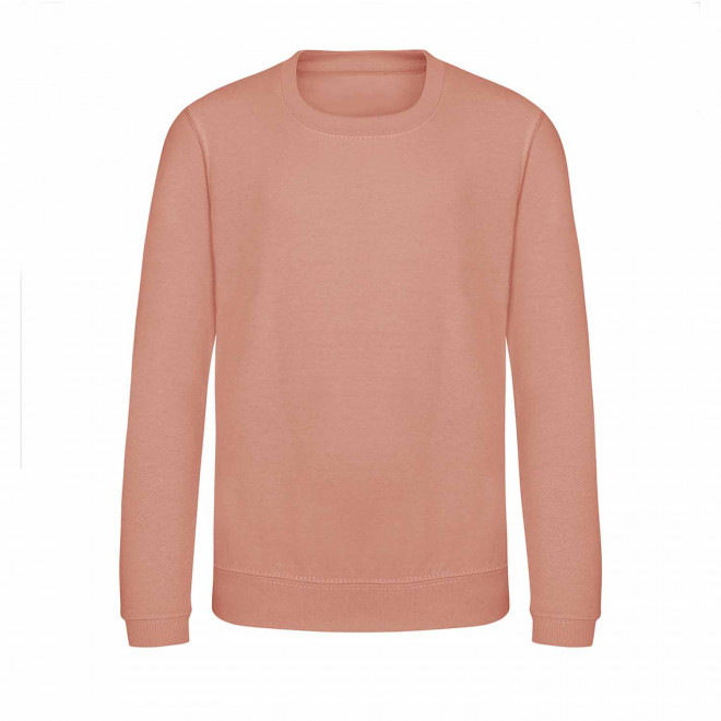 SWEAT-SHIRT PERSONNALISABLE 'HOLA KIDS' - pêche