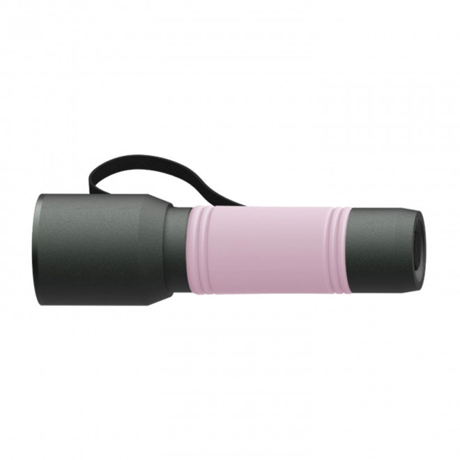 LAMPE TORCHE PERSONNALISEE 'DOTALIT' - rose clair