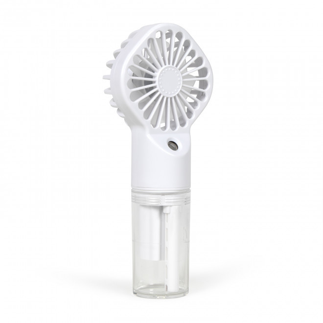 VENTILATEUR BRUMISATEUR PERSONNALISE 'SEAN' - blanc