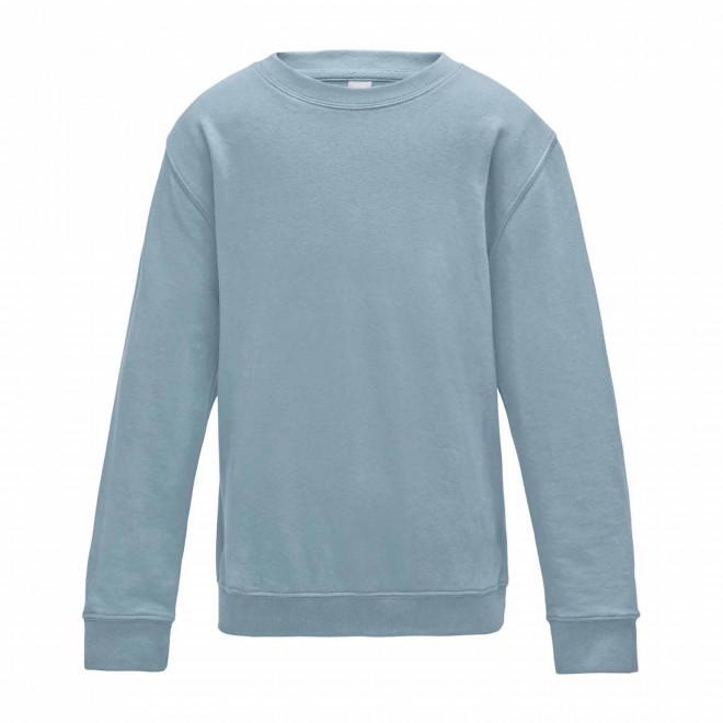 SWEAT-SHIRT PERSONNALISABLE 'HOLA KIDS' - bleu ciel
