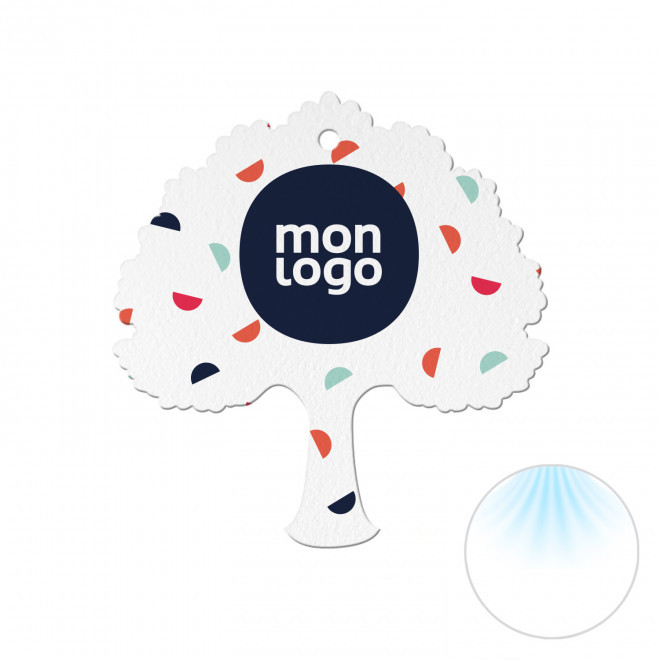 DESODORISANT VOITURE PERSONNALISABLE 'KENDO ARBRE' - air frais