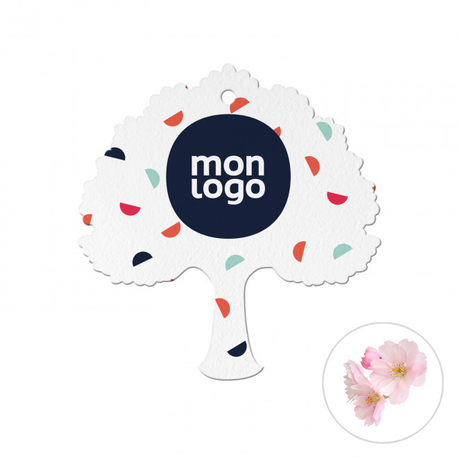 DESODORISANT VOITURE PERSONNALISABLE 'KENDO ARBRE' - sakura