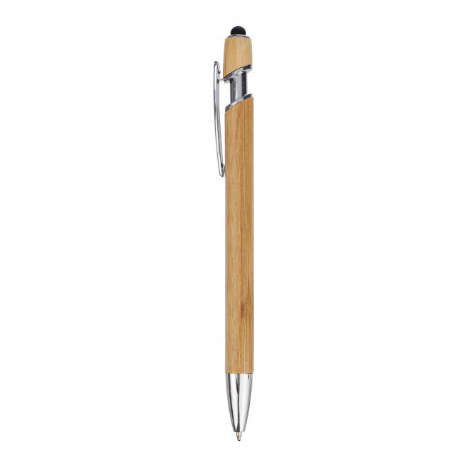 STYLO/STYLET PERSONNALISE EN BAMBOU 'PRINCY WOODY' - noir
