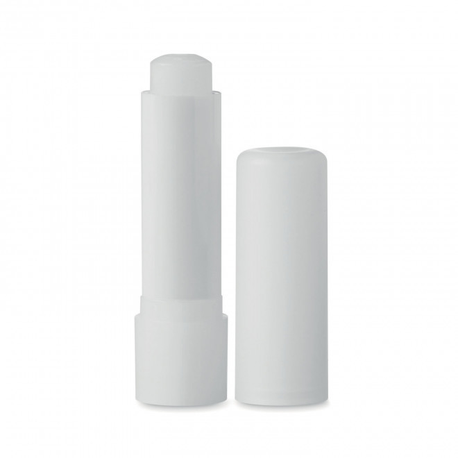 BAUME A LEVRES PERSONNALISABLE EN STICK 'ISABELLA' - blanc transparent