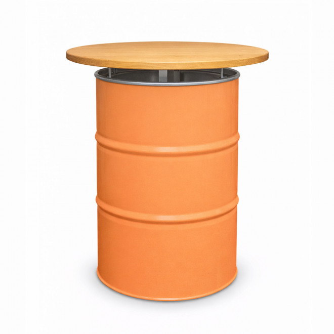 BARIL PERSONNALISABLE 'BAROUL COLOR TABLE' - orange