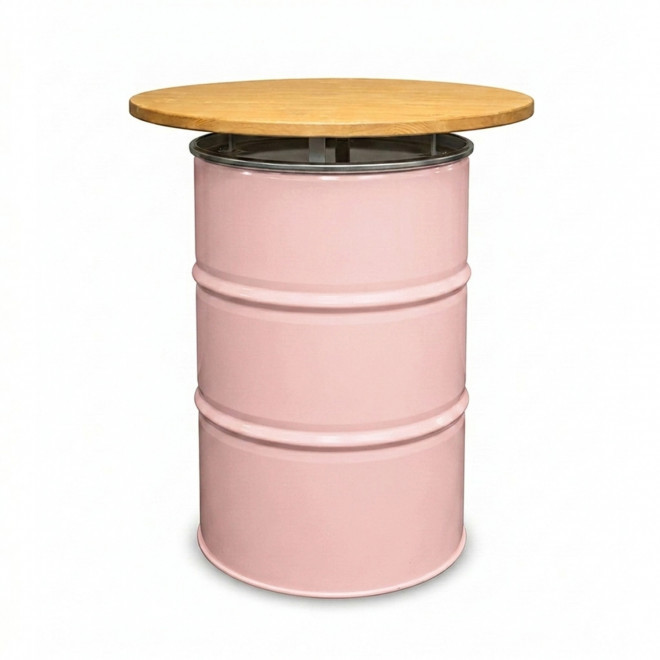BARIL PERSONNALISABLE 'BAROUL COLOR TABLE' - rose pâle