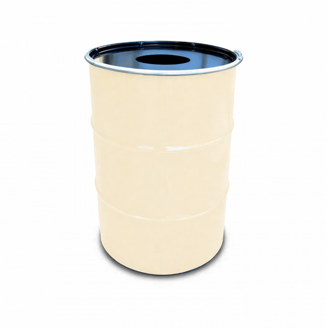 BARIL PERSONNALISABLE 'BAROUL COLOR POUBELLE' - ocre