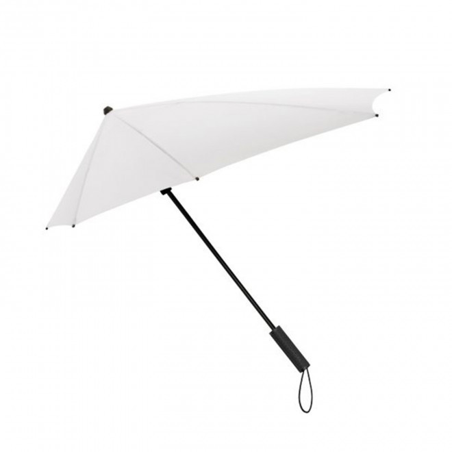 PARAPLUIE TEMPETE RPET PERSONNALISABLE 'SKYLO' - blanc