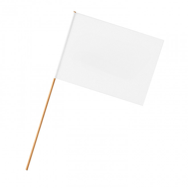 DRAPEAU PERSONNALISABLE 'CELEBRATION PAPIER BOIS' - 20 x 30 cm