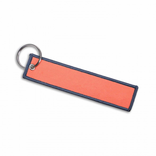 PORTE CLES BRODE PERSONNALISABLE 'WING BRELOQUE' - quadrichromie