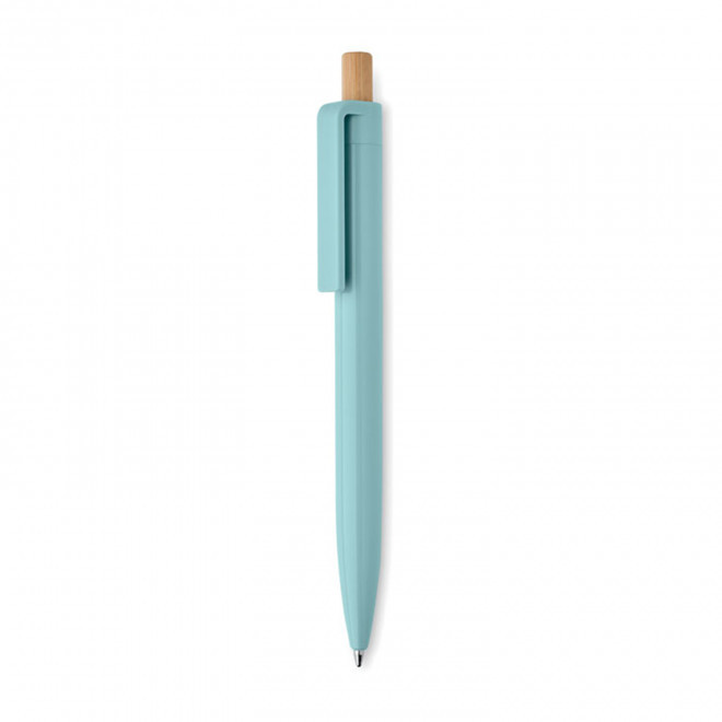 STYLO PERSONNALISE EN ABS RECYCLE 'DANAE' - bleu clair