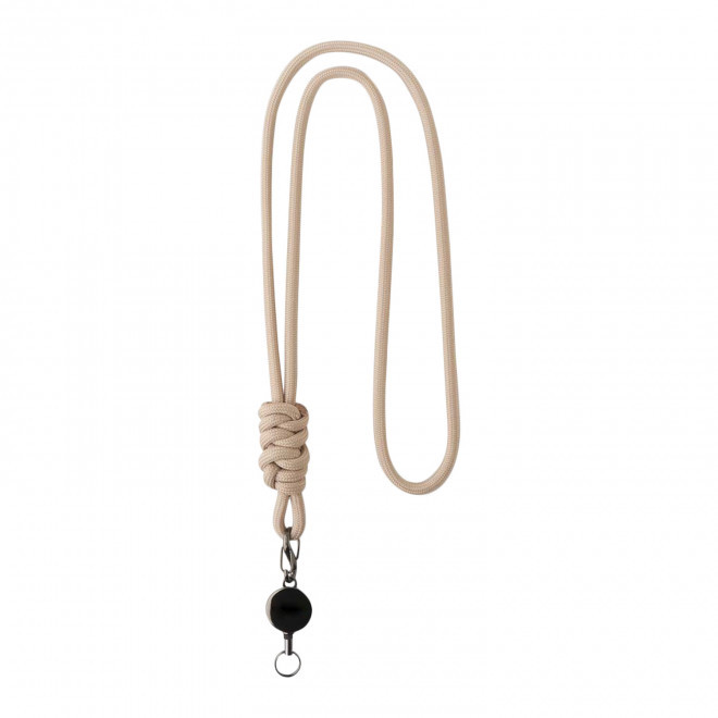 LANYARD AVEC CORDON DEROULEUR PERSONNALISE 'HALSA' - au choix