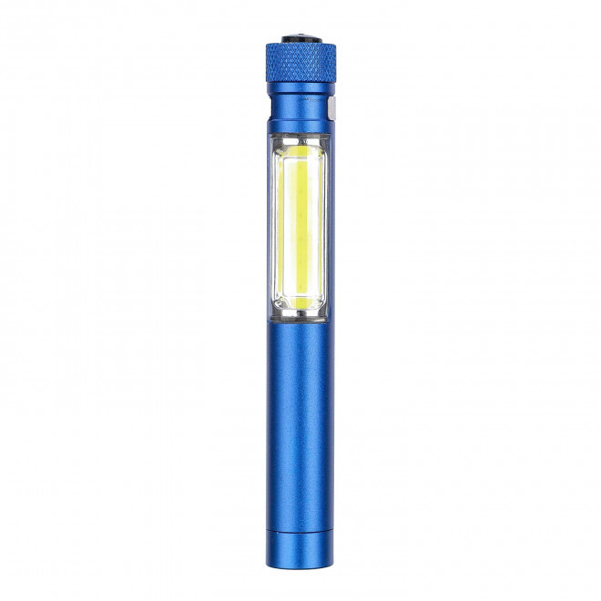 LAMPE DE POCHE PUBLICITAIRE À LED 'ALLUMIA' - bleu