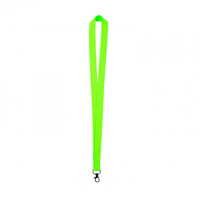 TOUR DE COU FLUO PERSONNALISE 'LUNGO FLUO' - vert fluo