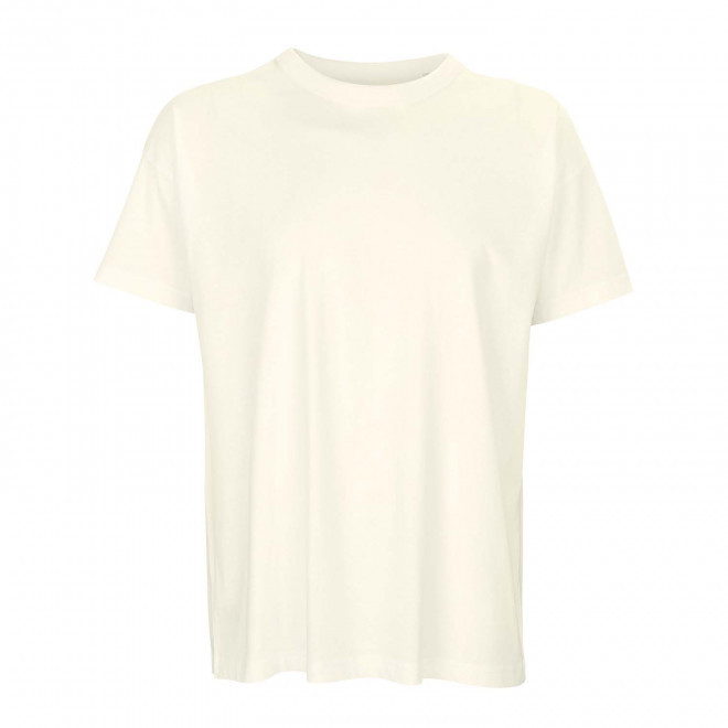 TEE-SHIRT PERSONNALISABLE OVERSIZE COULEUR HOMME 'BOXY' - écru