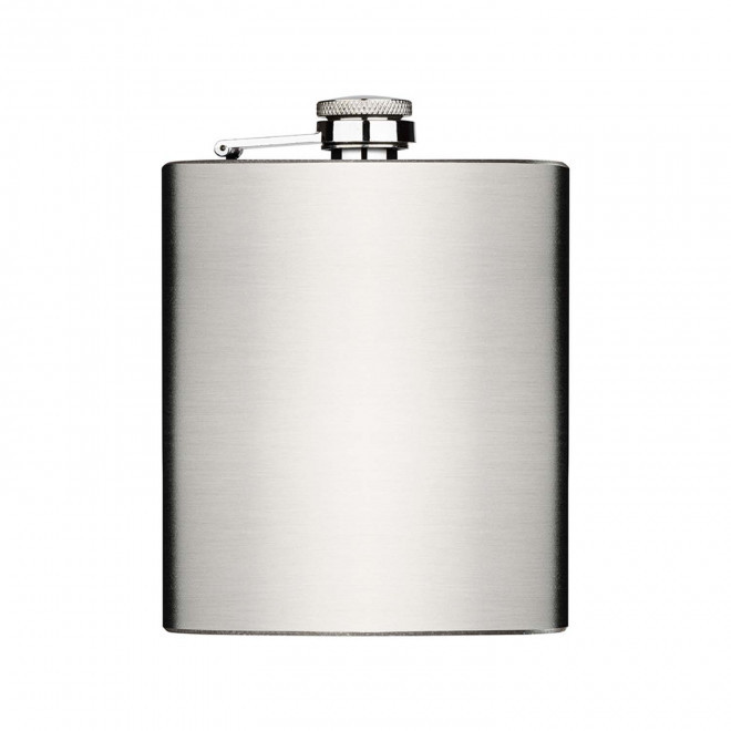 FLASQUE ACIER PERSONNALISABLE 'GUDYS 198.1 ML' - argenté