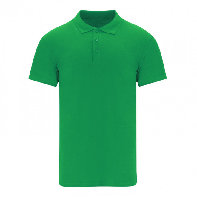 POLO MIXTE COULEUR PERSONNALISE 'TERIM' 200G/M2 - vert