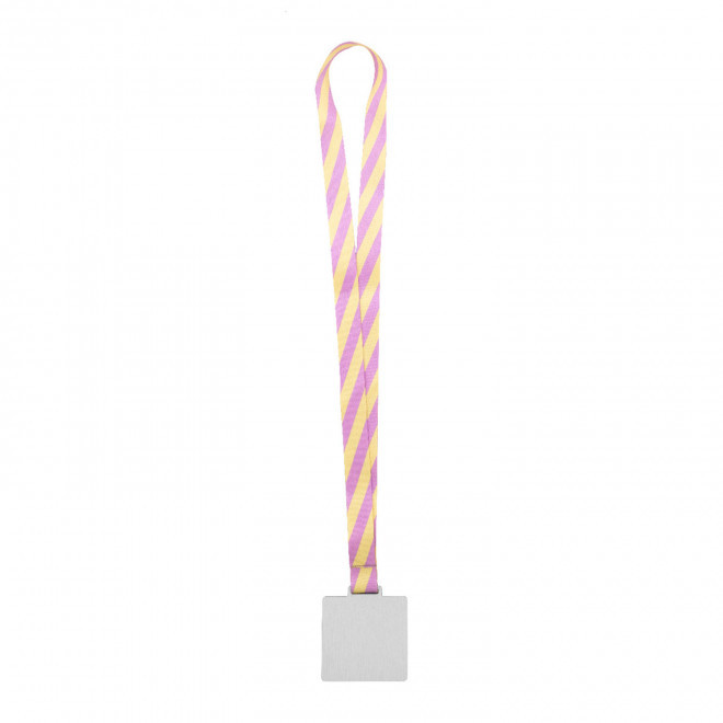 MEDAILLE EN ALU PERSONNALSABLE 'BERCA ALU CARRE' - blanc