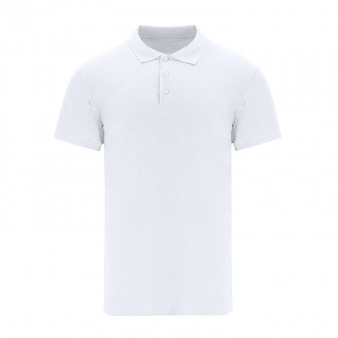 POLO MIXTE BLANC PERSONNALISABLE 'TERIM' 200G/M2 - blanc