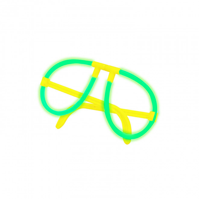 LUNETTES LUMINEUSES PERSONNALISEES 'LOCALOCA' - vert fluo