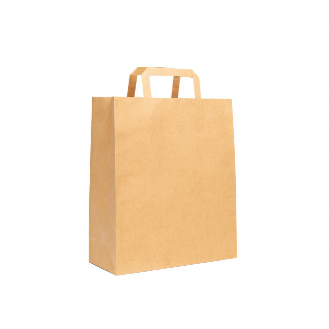 SAC KRAFT PERSONNALISE GRANDE QUANTITE 'BLANPA32X16X37' - brun