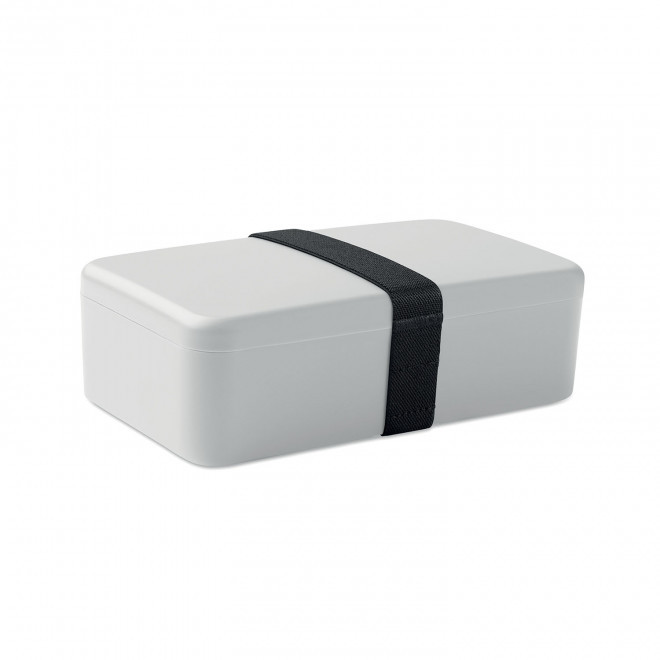 LUNCH BOX RPET 750ML PERSONNALISABLE 'DOPPITO' - gris clair