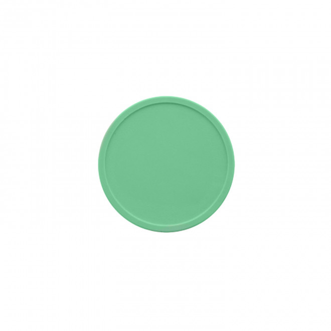 JETON PERSONNALISE EN PLASTIQUE RECYCLE 'MONNET' - vert