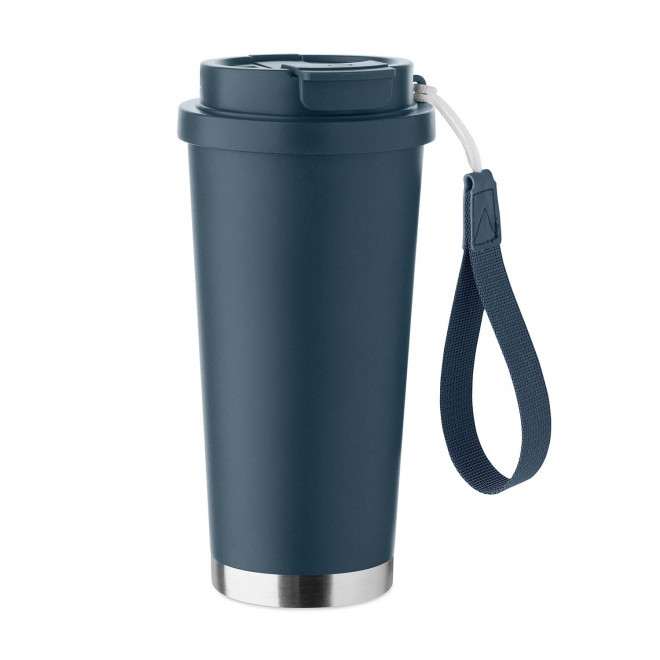 MUG ISOTHERME PERSONNALISE 500ML 'MALTEAS MAX' - bleu marine