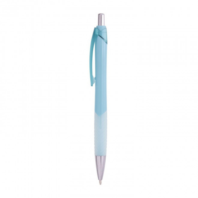 STYLO PERSONNALISABLE EN ABS RECYCLE 'ANTONIN' - bleu
