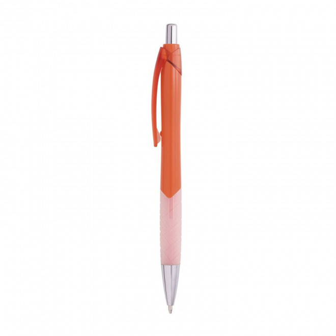 STYLO PERSONNALISABLE EN ABS RECYCLE 'ANTONIN' - orange