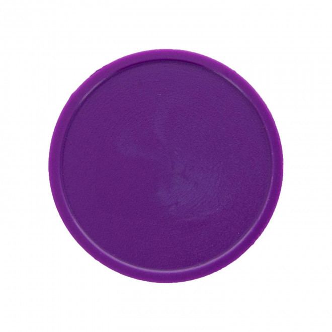 JETON EN PLASTIQUE GRAVE PERSONNALISABLE 'MONNET' - violet foncé