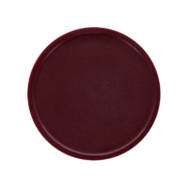 JETON EN PLASTIQUE GRAVE PERSONNALISABLE 'MONNET' - marron