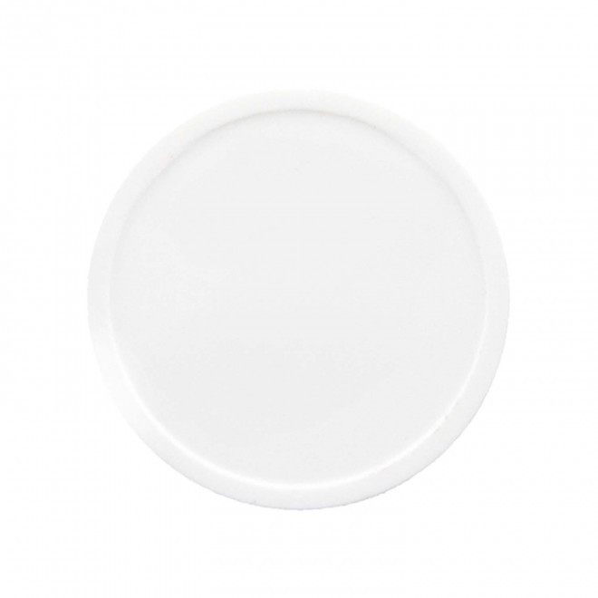 JETON PERSONNALISE EN PLASTIQUE PERCE GRAVE 'MONNET' - blanc