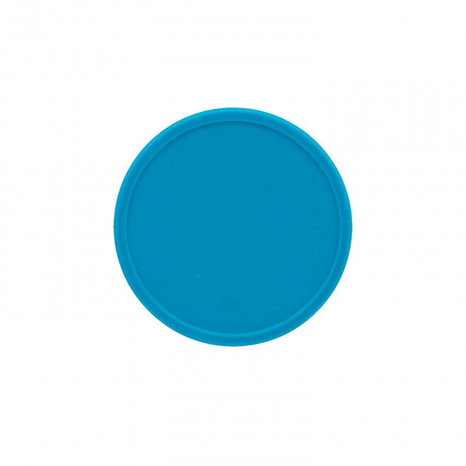 JETON IMPRIME A LA FEUILLE PERSONNALISABLE 'MONNET' - bleu clair