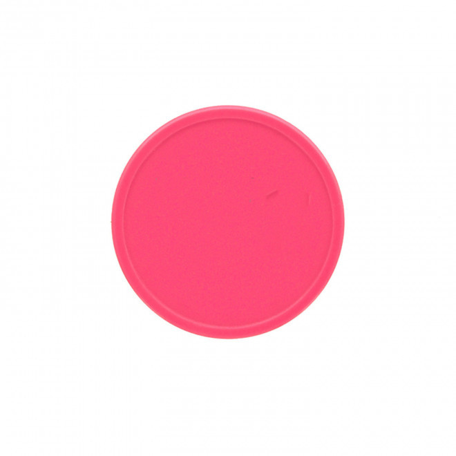 JETON IMPRIME A LA FEUILLE PERSONNALISABLE 'MONNET' - rose fluo