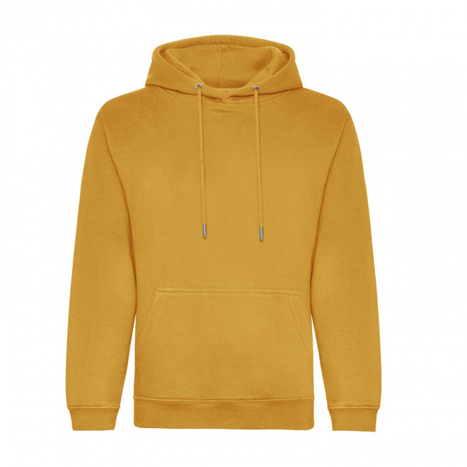SWEAT SHIRT PERSONNALISABLE 'HOODIE BIO' - jaune moutarde