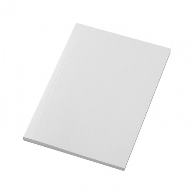 CARNET SOUPLE A6 PERSONNALISABLE 'HURVY'  - blanc