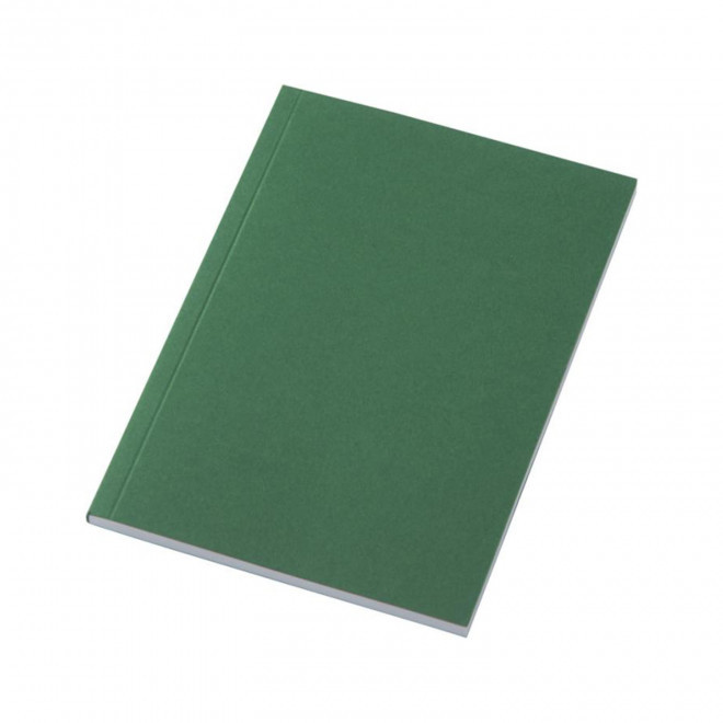 CARNET SOUPLE A6 PERSONNALISABLE 'HURVY'  - vert