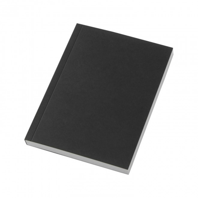 CARNET SOUPLE A6 PERSONNALISABLE 'HURVY'  - noir