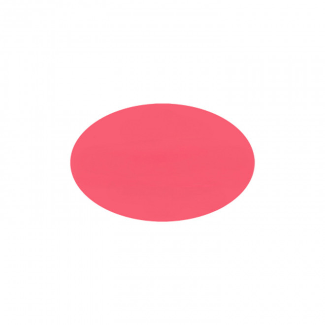JETON DE FETES ET MANEGE PERSONNALISABLE 'FUNZY OVALE' - rose vif